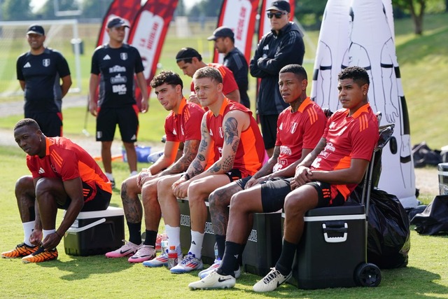 Perú entrenó por primera vez en Filadelfia, Estados Unidos: (Fotos: Labicolor)