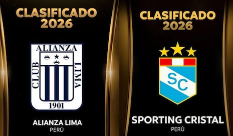 Rivales de Alianza Lima y Sporting Cristal EN VIVO: partidos por Copa Libertadores 2026