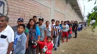 Alianza Lima: hinchas hicieron largas colas para ver a los íntimos en Chincha