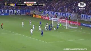 ¡Apareció el goleador! Sassa abrió el marcador ante Boca Juniors en el primer balón que tocó [VIDEO]