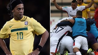 Ronaldinho y los otros cracks mundiales que jugaron ante clubes peruanos