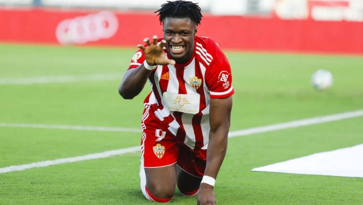 Sekou Gassama jugó en el Almería durante el 2018. (Foto: Getty Images)