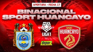 Binacional vs. Sport Huancayo (1-0): gol, video y resumen por Torneo Apertura 2025
