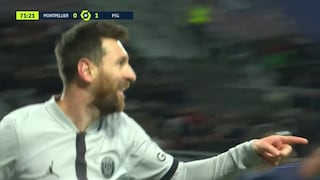 ¡No podía faltar él! Golazo de Lionel Messi para el 2-0 de PSG vs. Montpellier [VIDEO]