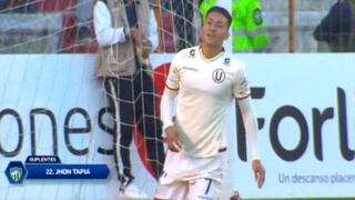 ¿Para qué te traje? Daniel Chávez falló gol al minuto de juego ante Sport Rosario [VIDEO]