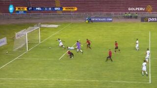 Blooper de defensa de Rosario, que intentó rechazar, le dio primer gol a Melgar [VIDEO]