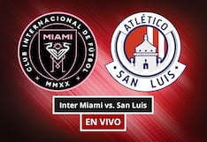 ¿A qué hora juega y qué canal transmite Inter Miami vs. San Luis EN VIVO hoy por la Leagues Cup 2026 en Estados Unidos y México?