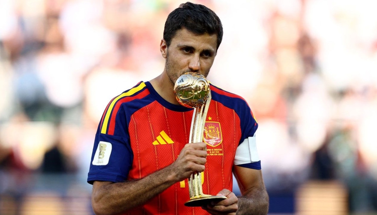 Rodri fue elegido el mejor futbolista del Mundial 2026. (Foto: Getty Images)