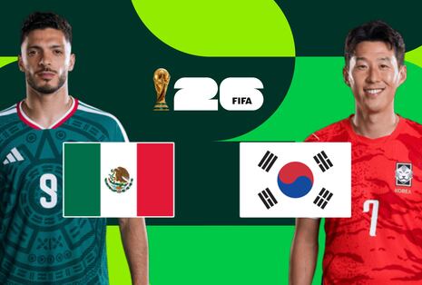 México vs. Corea del Sur: horario, TV y dónde ver el Mundial de Fútbol 2026