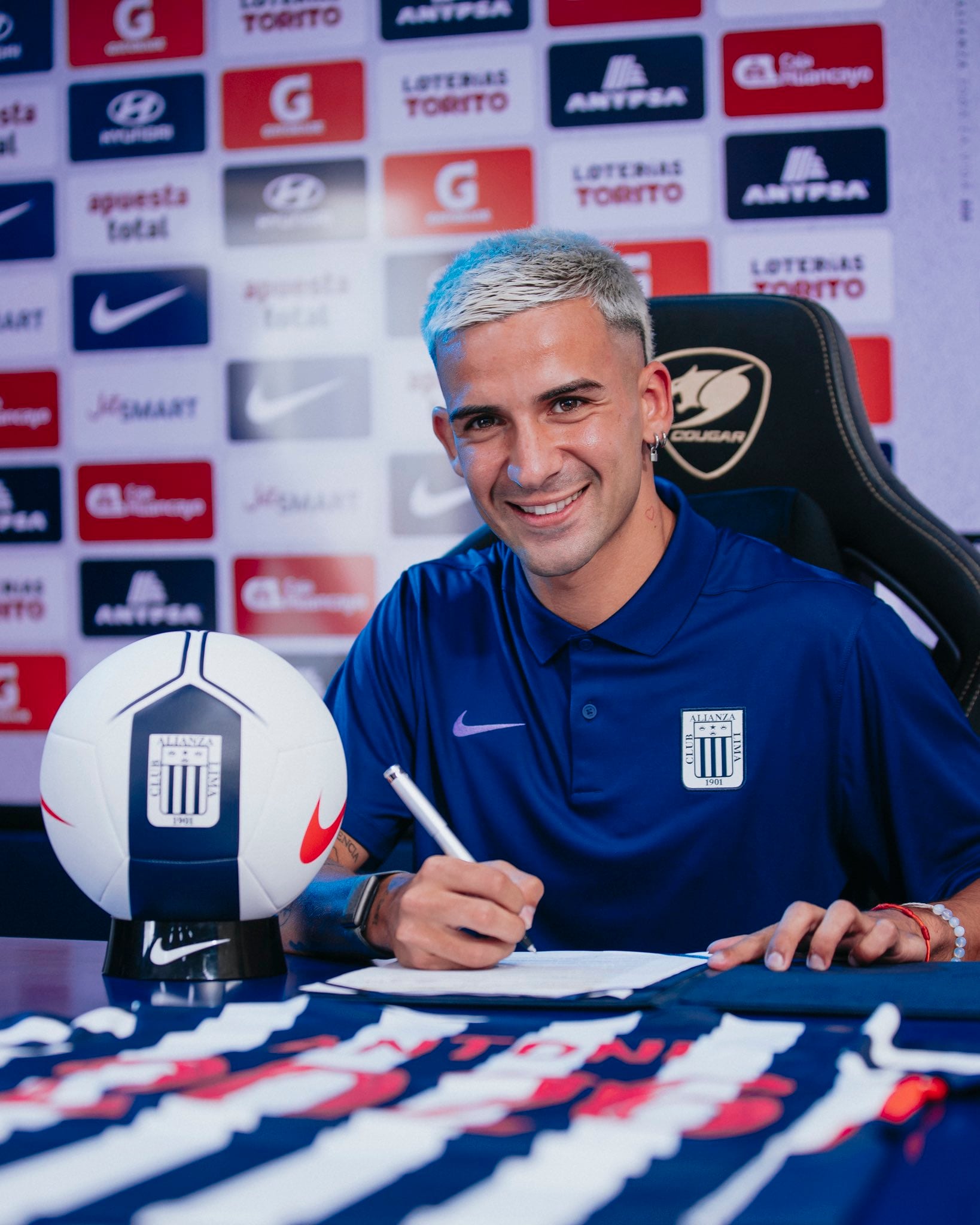 Mateo Antoni jugará a préstamo en Alianza Lima en 2026. (Foto: Alianza Lima)