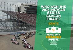 Who won the 2025 IndyCar Series Season Finale? Race podium and final results