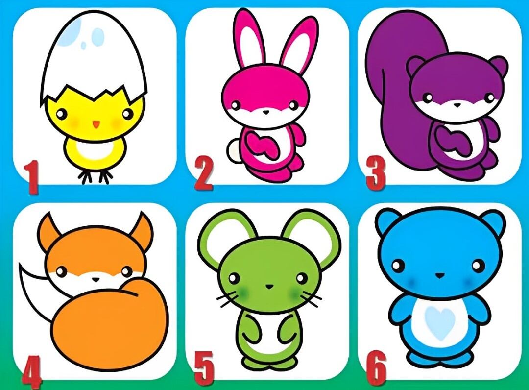 Elige uno de los animales en esta imagen para conocer lo que te hace diferente (Foto: GenialGuru).