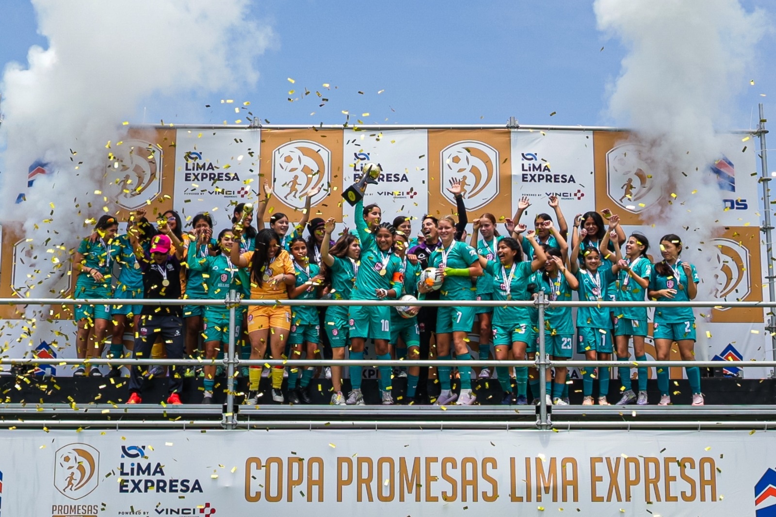 La nueva generación del fútbol femenino brilla en la Copa Promesas Lima Expresa 2025. (Foto: Difusión)