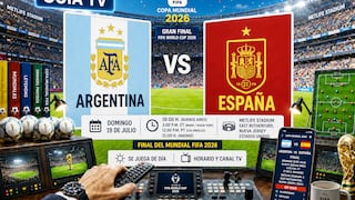 ¿En qué canal transmiten Argentina vs. España por la final del Mundial 2026?