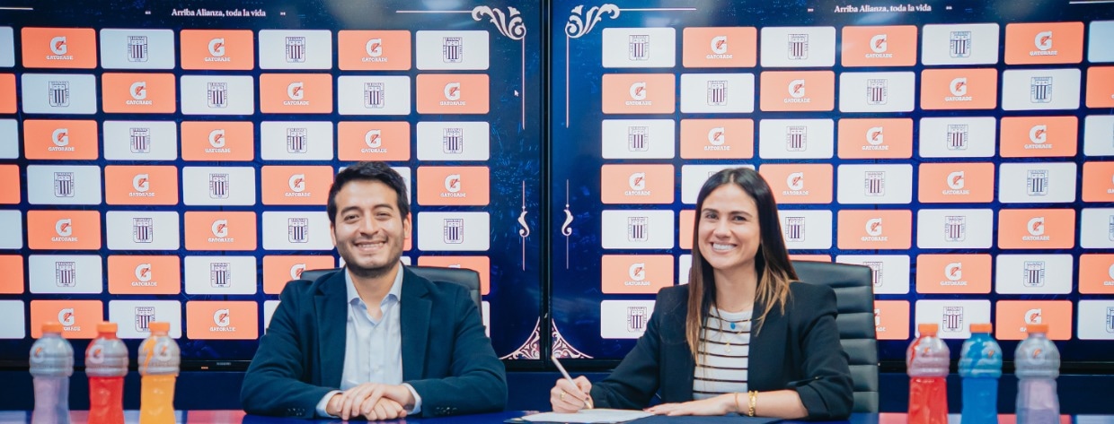 Gatorade renueva auspicio con Alianza Lima como su hidratador oficial.