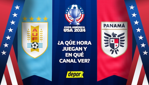 Uruguay vs. Panamá juegan por la Copa América. (Diseño: Depor)