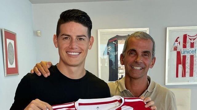 “Fue una buena decisión”: James Rodríguez se mostró feliz tras fichar por el Olympiacos