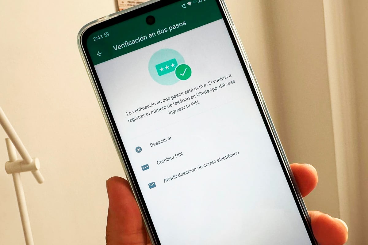Si no quieres ver el código de verificación en dos pasos nuevamente en WhatsApp, así puedes desactivarlo. (Foto: MAG - Rommel Yupanqui)