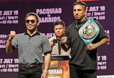 What time is Pacquiao vs. Barrios? Fight card and global start times