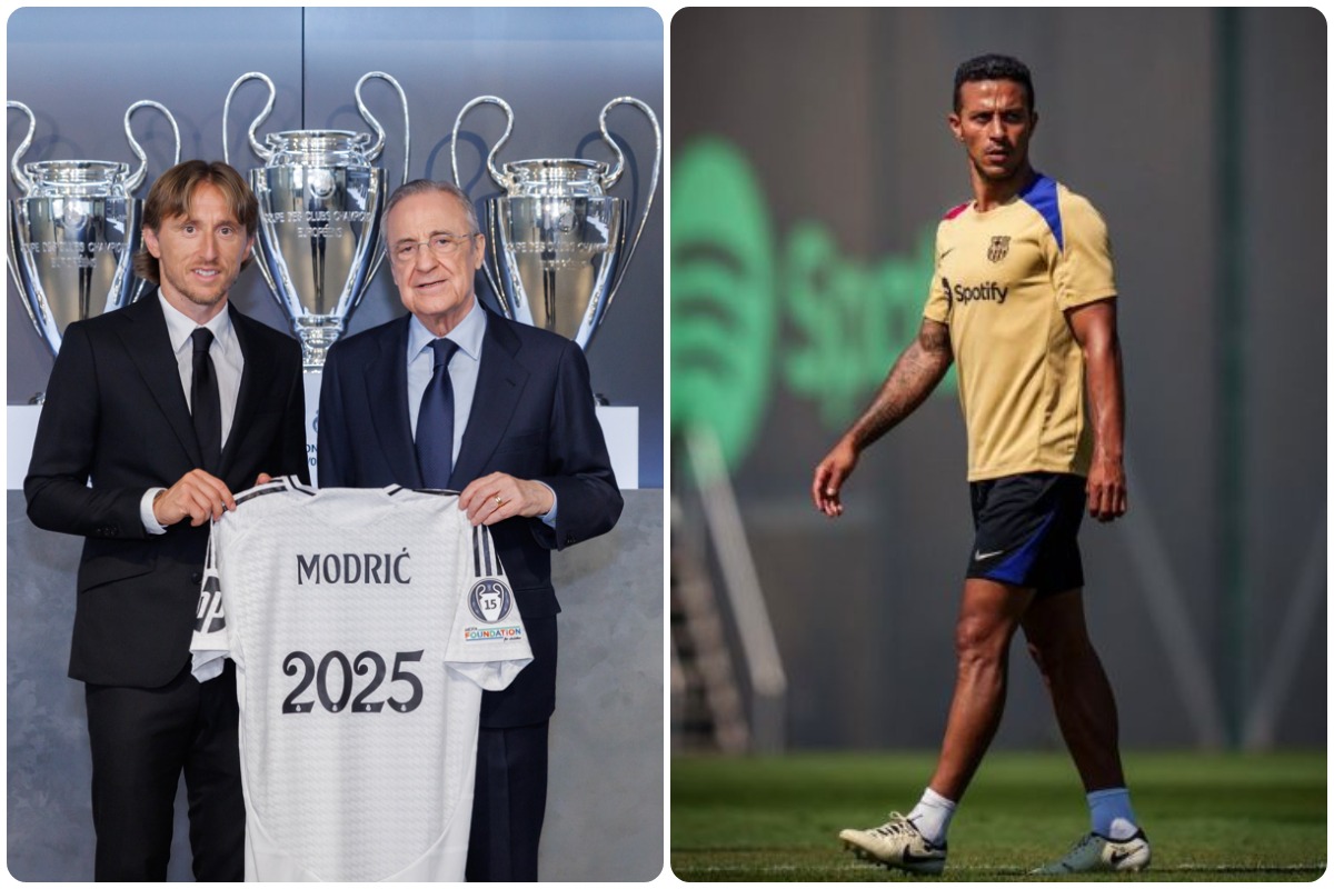 Luka Modric sigue en el Chelsea, mientras que Thiago se suma al comando técnico de Hansi Flick. (Foto: EFE / FC Barcelona)