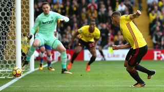 Con André Carrillo: Watford perdió 1-0 ante Stoke City por la Premier League
