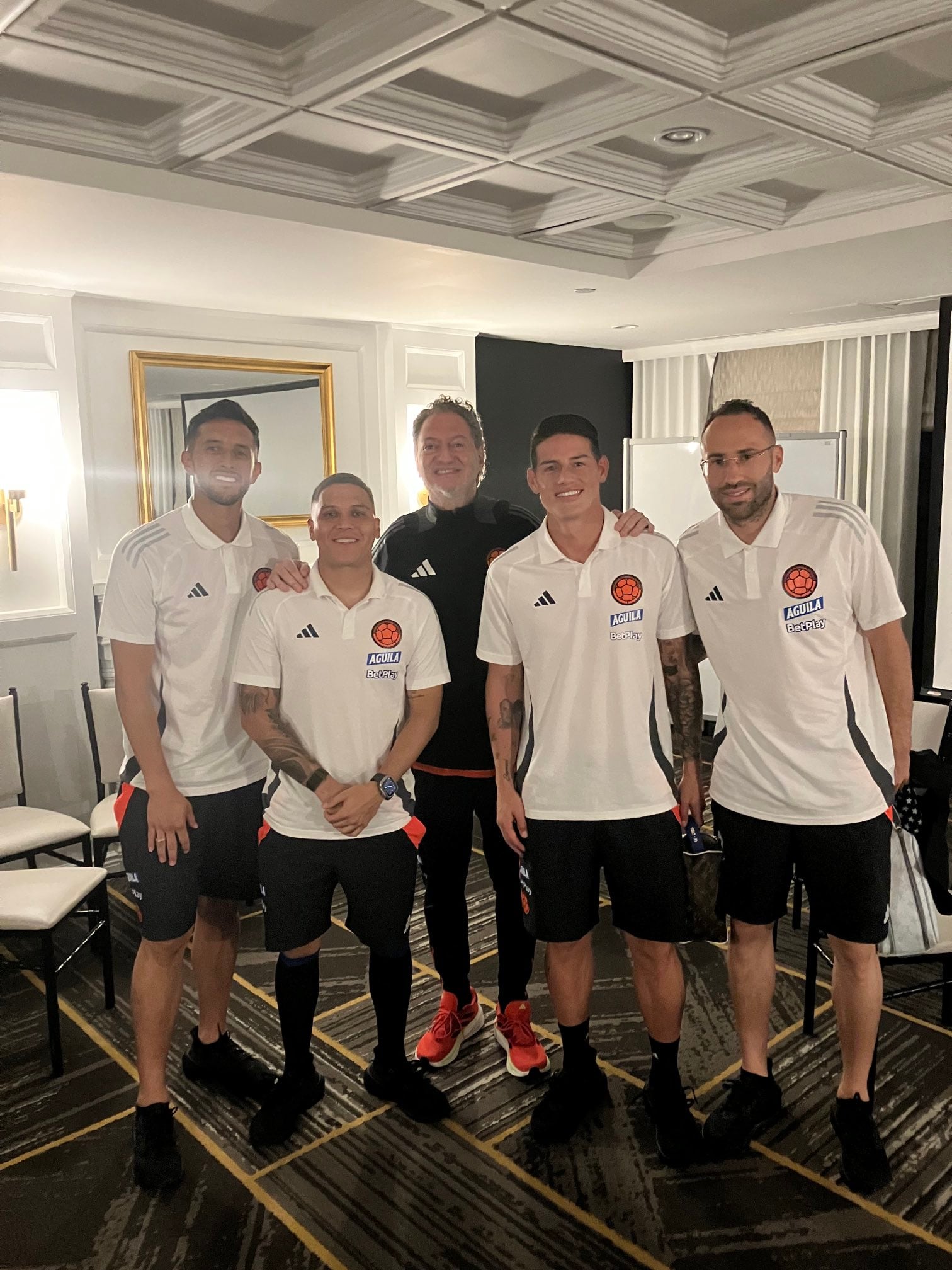 Marcelo Roffé y su emotivo mensaje para la Selección de Colombia previo a su debut en la Copa América 2024. (Foto: X).