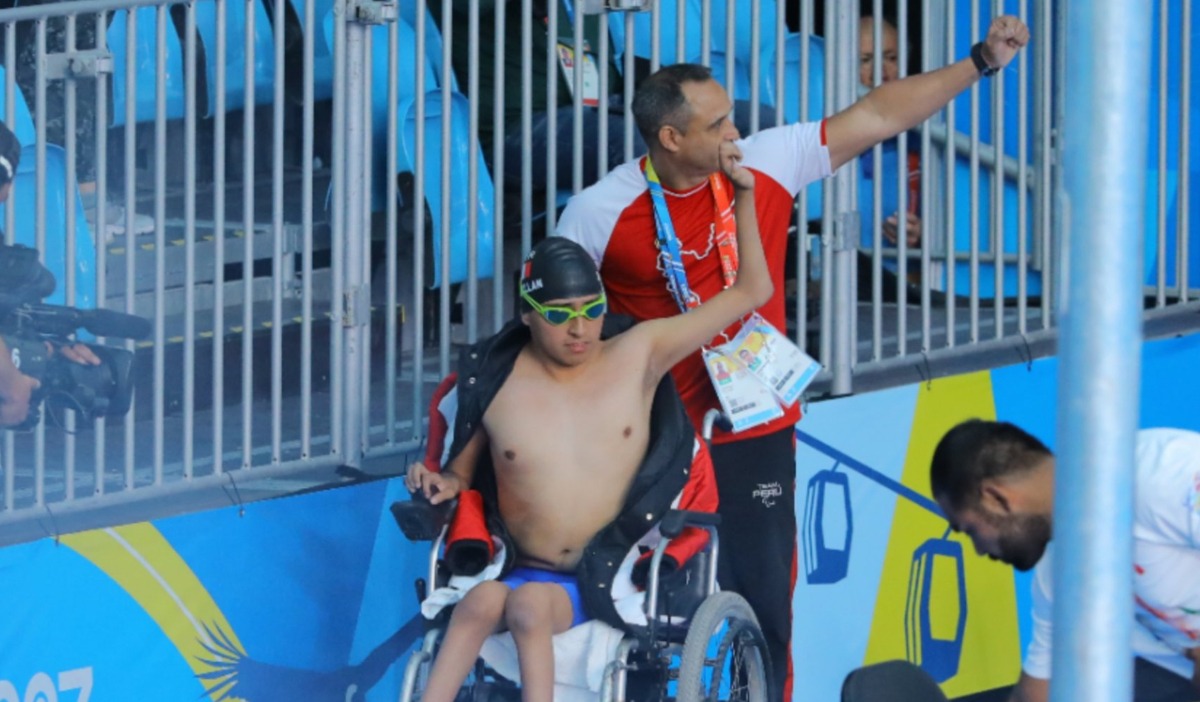 Rodrigo Santillán ganó la medalla de bronce en los Juegos Parapanamericanos. (Foto: IPD)