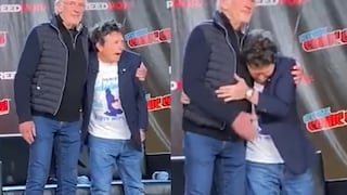 Michael J. Fox y Christopher Lloyd protagonizaron un emotivo reencuentro en la Comic Con de Nueva York  