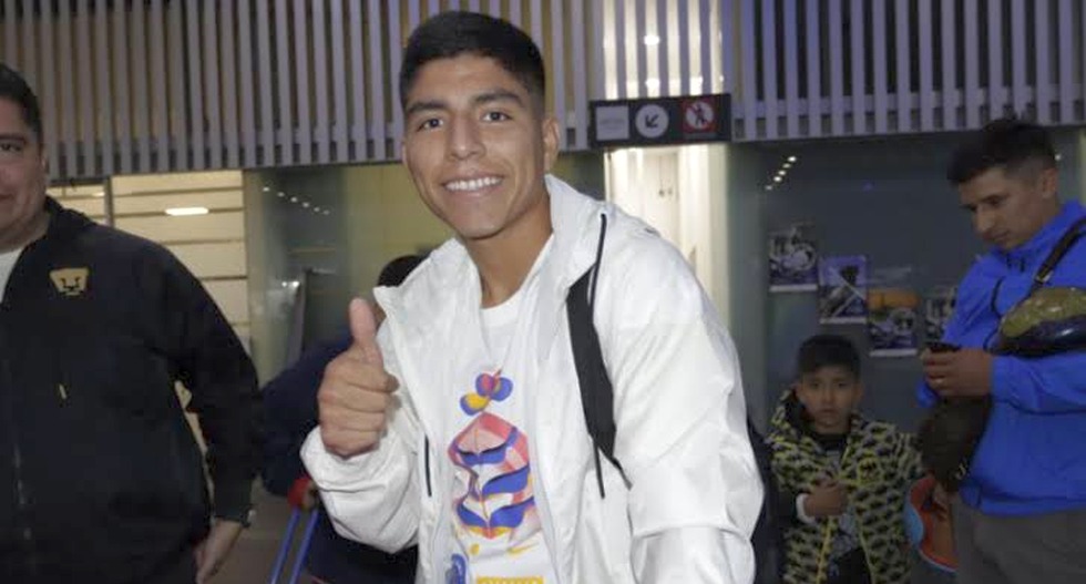 Piero Quispe ya está en México para jugar por Pumas UNAM (Foto: Instagram)