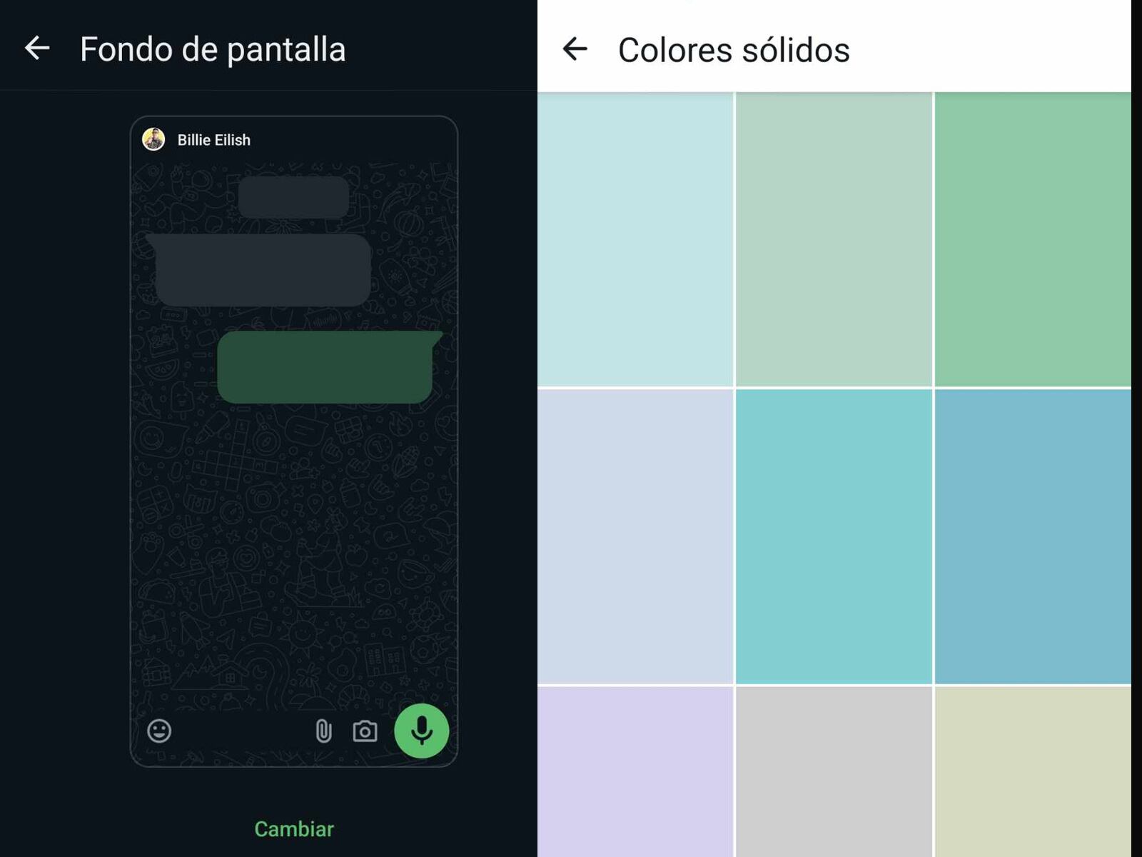 WHATSAPP | De esta manera podrás cambiar el color de tus conversaciones. (Foto: Depor - Rommel Yupanqui)