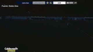 Copa Perú: marcó gol en la oscuridad a los 79' y árbitro acabó el partido dos minutos después por falta de luz