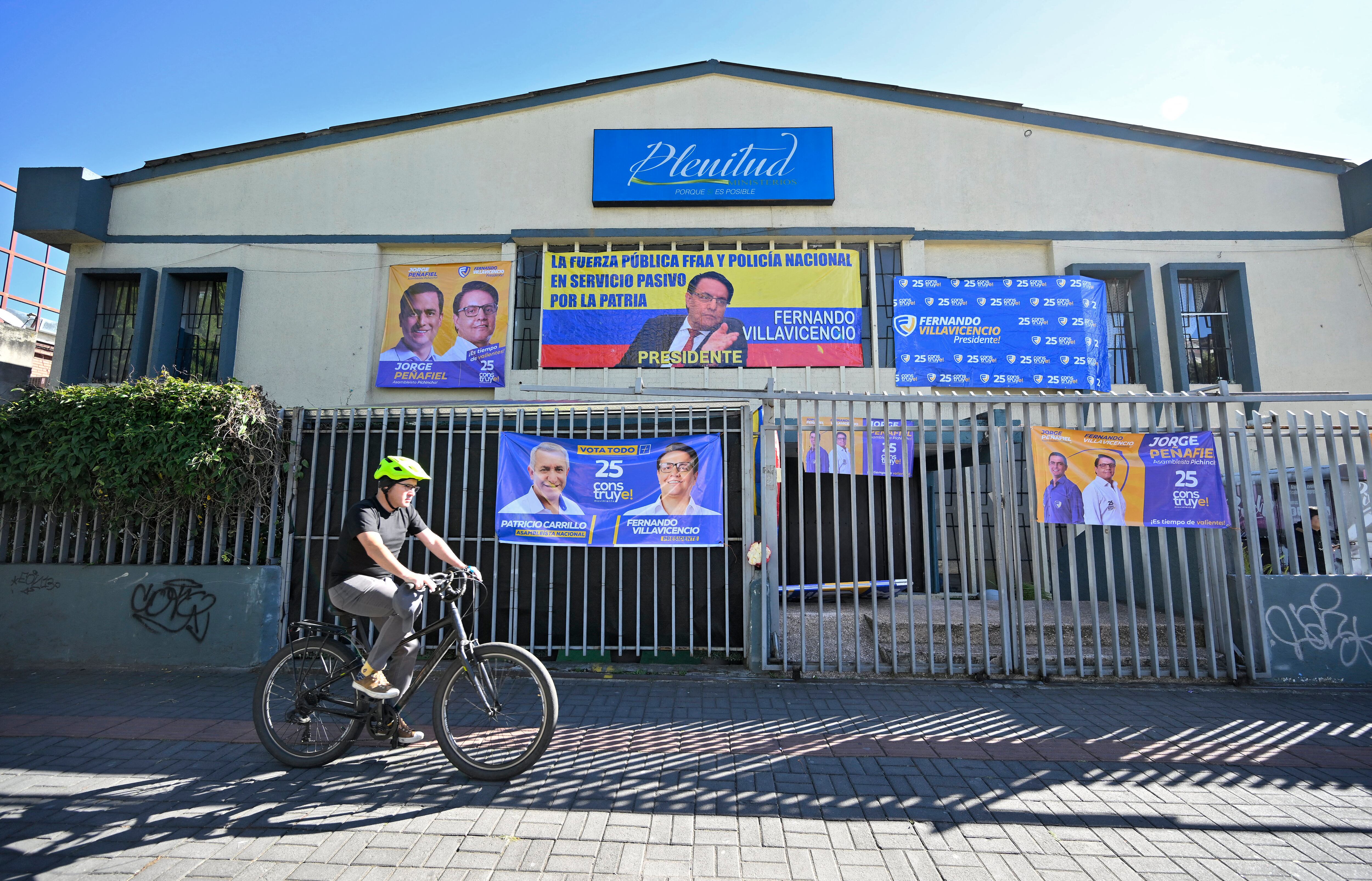 La muerte del candidato presidencial de Ecuador ha enlutecido a todo el país (Foto: AFP)