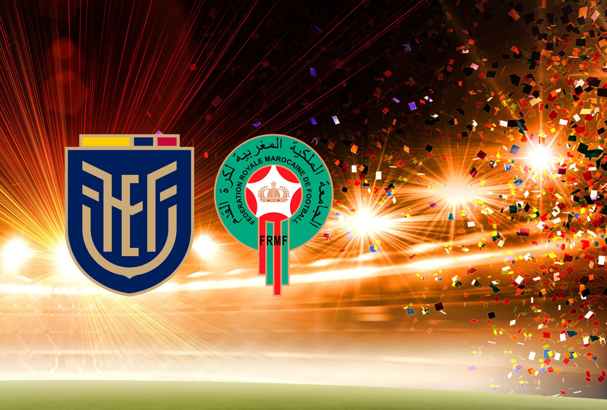 El Ecuador vs. Marruecos por un amistoso previo a la Copa Mundial FIFA 2026 es uno de los partidos más atractivos del viernes 27 de marzo. (Foto: Composición Depor)