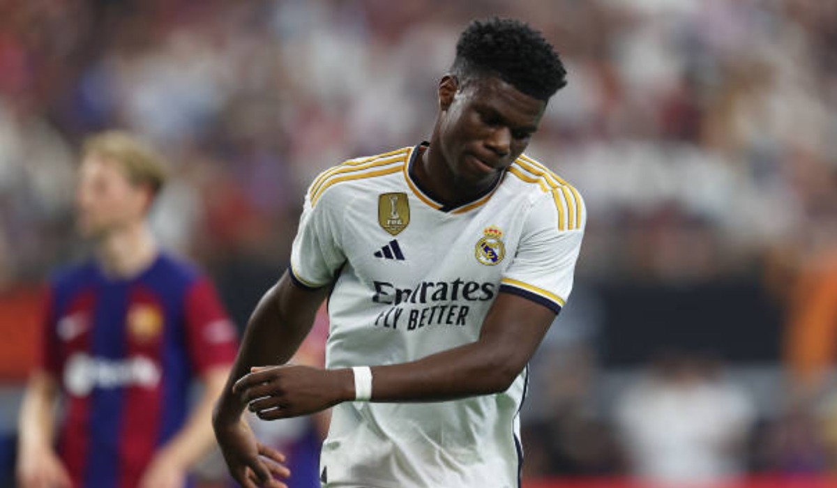 Aurélien Tchouaméni no jugaría hasta el mes de diciembre del 2023. (Foto: Getty Images)