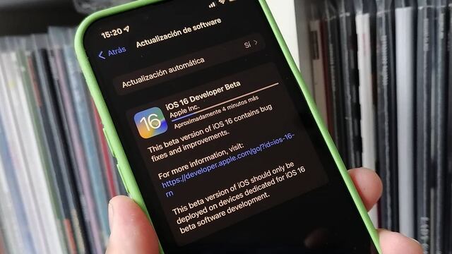 Pasos para descargar e instalar iOS 16 beta en tu iPhone