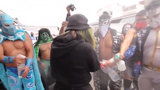 “Ponte el cubrebocas”: la campaña de unos luchadores mexicanos que te enseñan a protegerte del Covid