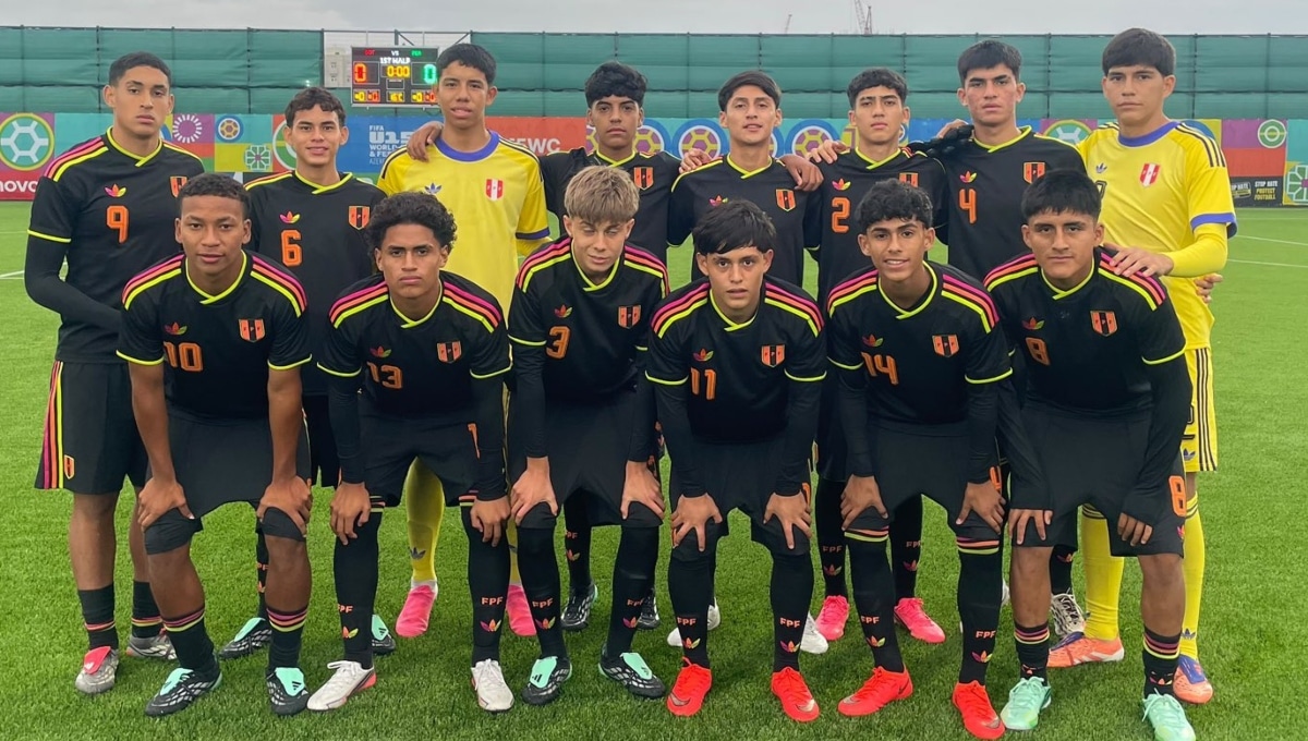 Selección Peruana Sub-15 clasificó a la siguiente ronda en el Mundial y Festival de la categoría. (Foto: Bicolor)
