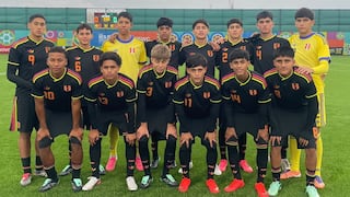 ¡Orgullo! Selección Peruana ganó su grupo y clasificó en el primer Mundial-Festival Sub-15