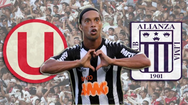 Universitario de Deportes: ¿qué falta para que Ronaldinho juegue el clásico?