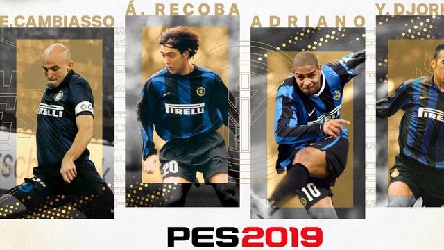 PES 2019 | El Inter de Milán suma más leyendas al videojuego de Konami