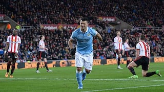 Manchester City venció 1-0 al Sunderland por la Premier League