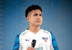 Pretell recordó al ‘Chorri’ Palacios y Paolo Guerrero en su presentación en LDU: “Han dejado la valla muy alta”
