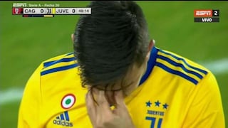 Se encienden las alarmas: Paulo Dybala salió entre lágrimas del partido de la Juventus