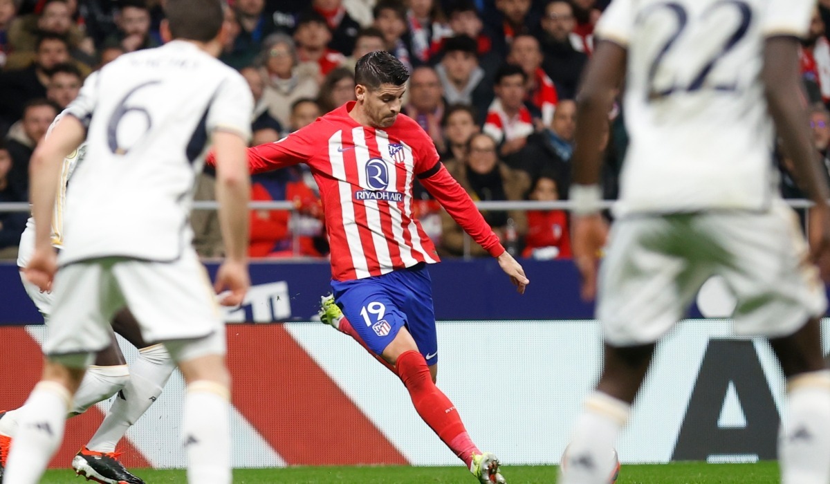 Atlético Madrid vs. Real Madrid en partido por Copa del Rey. (Foto: EFE)