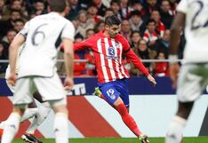 ¡Triunfo colchonero! Atlético Madrid derrotó 4-2 a Real Madrid, por Copa del Rey