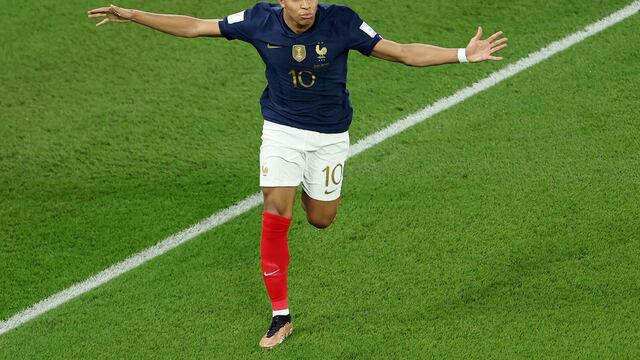 ¡Sobre el final! Kylian Mbappé volvió a marcar y consiguió el 2-1 de Francia vs. Dinamarca [VIDEO]