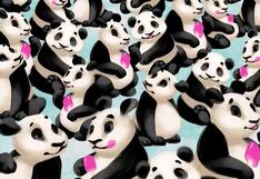 Reto visual: ¿puedes encontrar al pingüino escondido entre los pandas en solo 5 segundos?