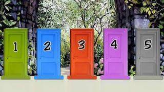 Sabrás bastantes cosas acerca de ti cuando digas qué puerta quieres abrir