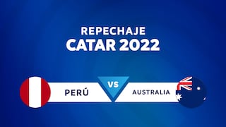 Conmebol dio a conocer el choque de Perú vs. Australia, por el repechaje al Mundial Qatar 2022