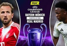 Partido gratis, Real Madrid vs. Bayern EN VIVO: ver hoy en directo vía ESPN y Movistar Plus